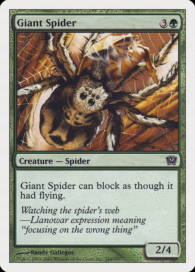 Giant Spider [Ninth Edition] | Gear Gaming Fayetteville