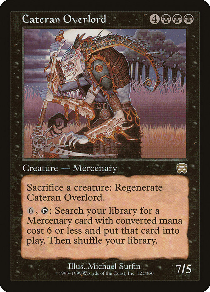 Cateran Overlord [Mercadian Masques] | Gear Gaming Fayetteville