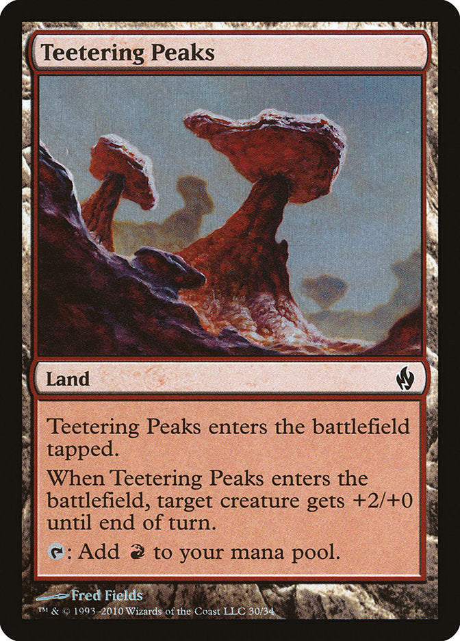 Teetering Peaks [Premium Deck Series: Fire and Lightning] | Gear Gaming Fayetteville