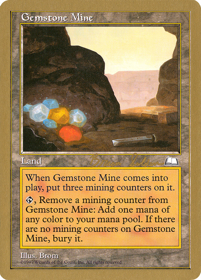 Gemstone Mine (Brian Selden) [World Championship Decks 1998] | Gear Gaming Fayetteville