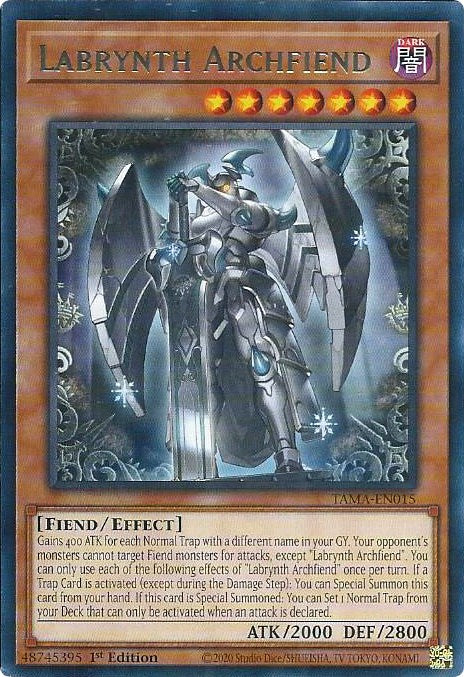 Labrynth Archfiend [TAMA-EN015] Rare | Gear Gaming Fayetteville