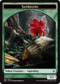 Saproling // Treasure (010) Double-Sided Token [Explorers of Ixalan Tokens] | Gear Gaming Fayetteville