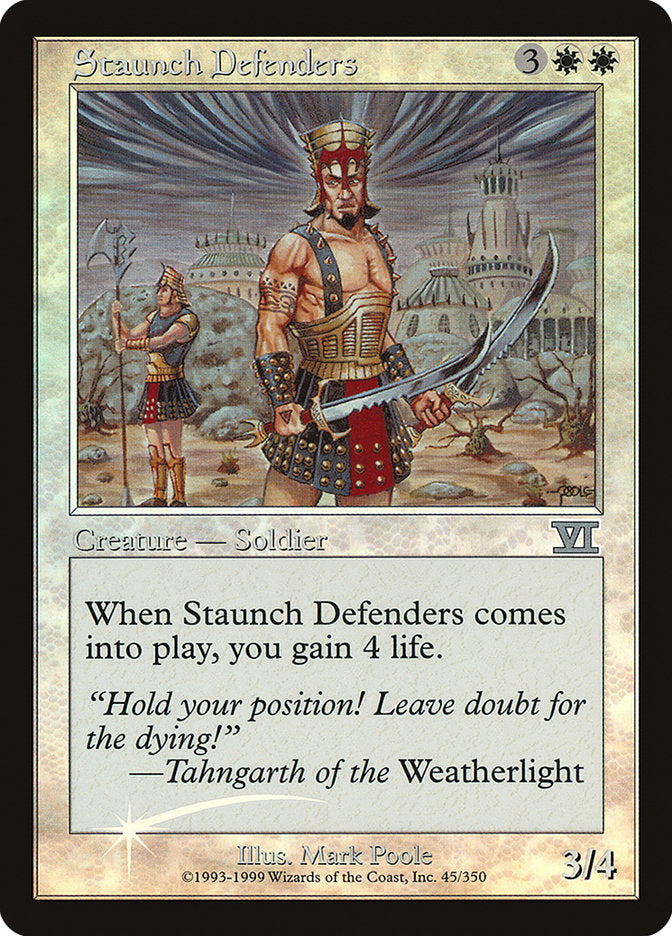 Staunch Defenders [Friday Night Magic 2000] | Gear Gaming Fayetteville