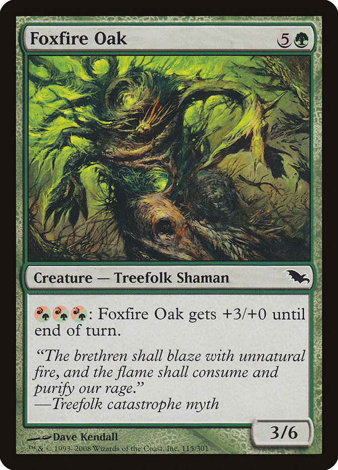 Foxfire Oak [Shadowmoor] | Gear Gaming Fayetteville