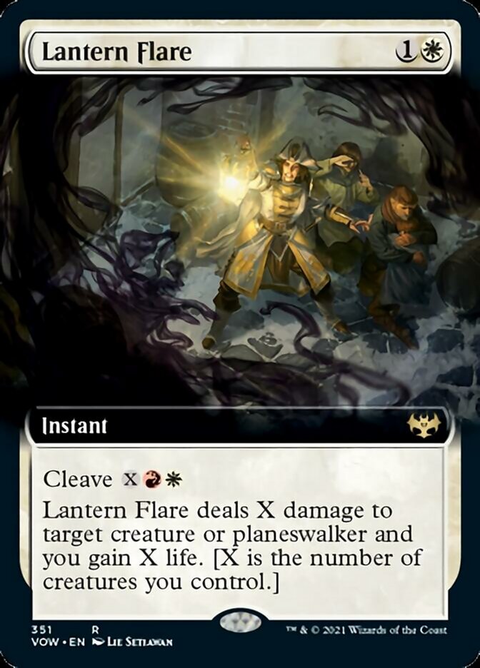 Lantern Flare (Extended Art) [Innistrad: Crimson Vow] | Gear Gaming Fayetteville