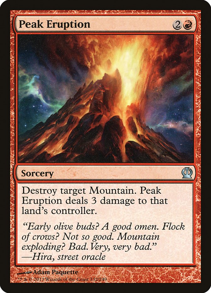 Peak Eruption [Theros] | Gear Gaming Fayetteville