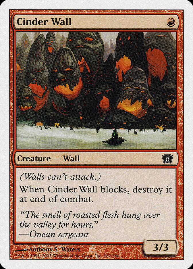 Cinder Wall [Eighth Edition] | Gear Gaming Fayetteville