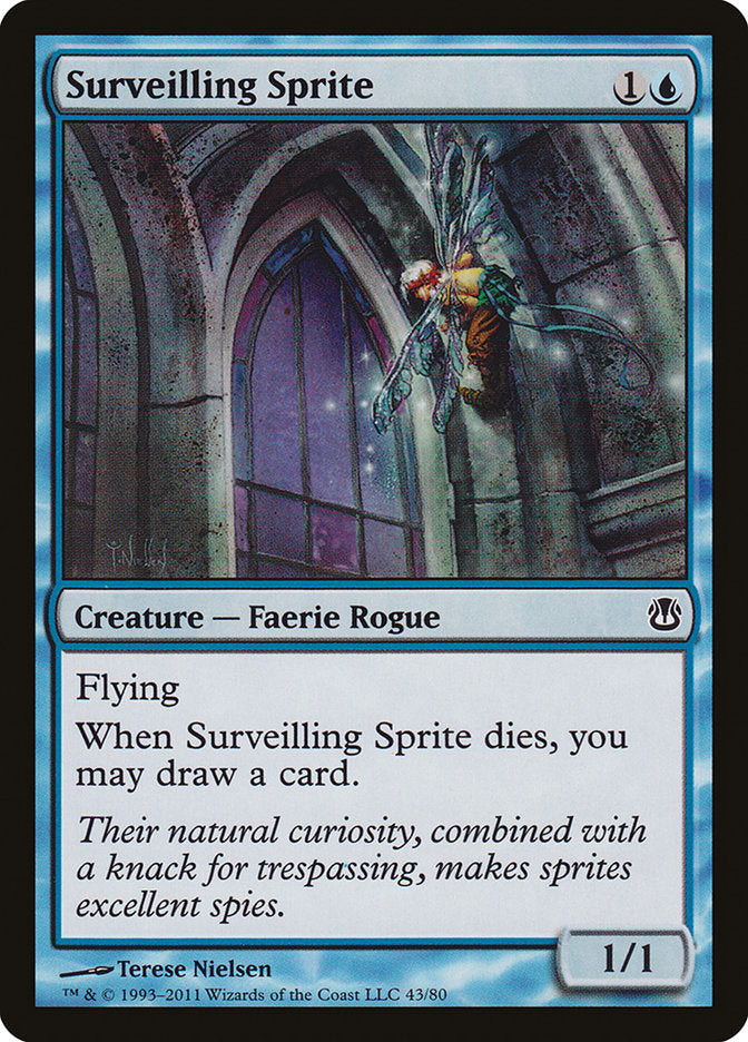 Surveilling Sprite [Duel Decks: Ajani vs. Nicol Bolas] | Gear Gaming Fayetteville