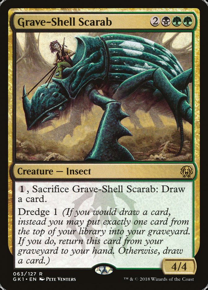 Grave-Shell Scarab [Guilds of Ravnica Guild Kit] | Gear Gaming Fayetteville