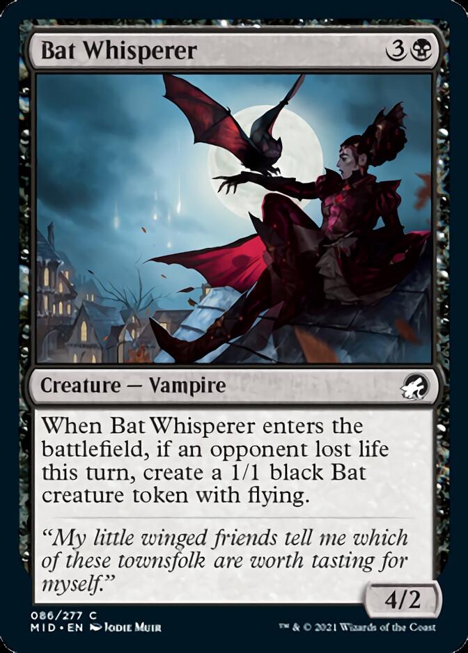 Bat Whisperer [Innistrad: Midnight Hunt] | Gear Gaming Fayetteville