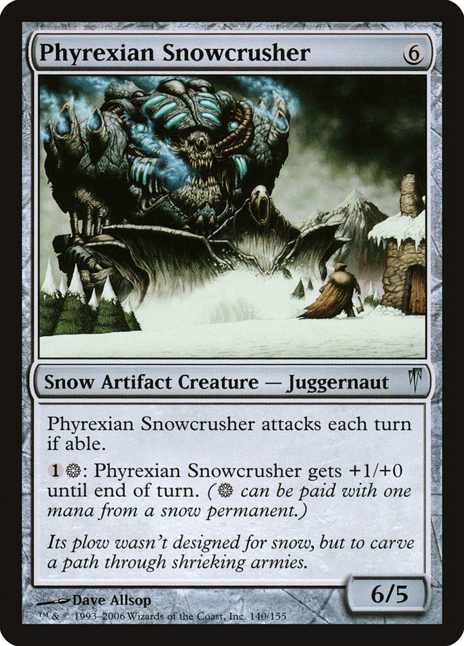 Phyrexian Snowcrusher [Coldsnap] | Gear Gaming Fayetteville