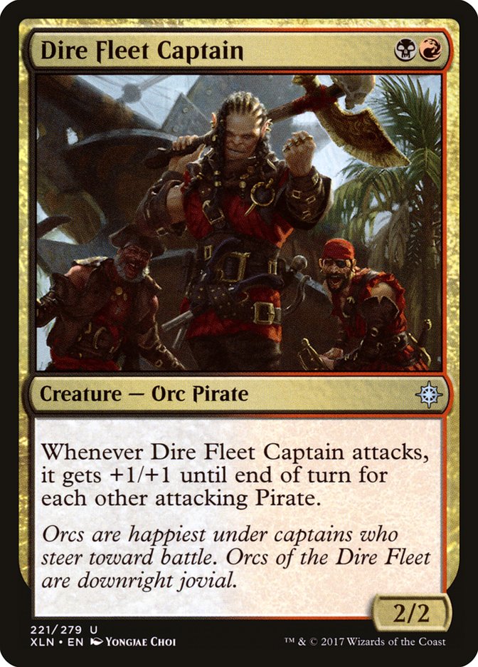 Dire Fleet Captain [Ixalan] | Gear Gaming Fayetteville