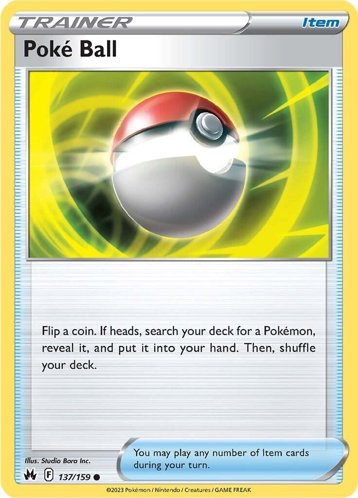 Poke Ball (137/159) [Sword & Shield: Crown Zenith] | Gear Gaming Fayetteville