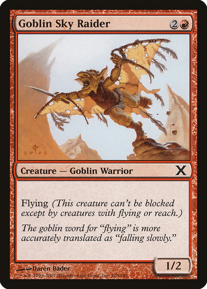 Goblin Sky Raider [Tenth Edition] | Gear Gaming Fayetteville