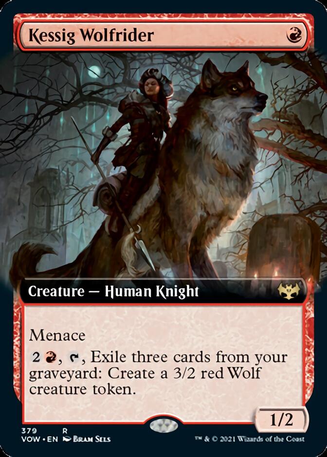 Kessig Wolfrider (Extended Art) [Innistrad: Crimson Vow] | Gear Gaming Fayetteville