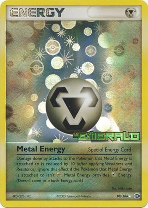 Metal Energy (88/106) (Stamped) [EX: Emerald] | Gear Gaming Fayetteville