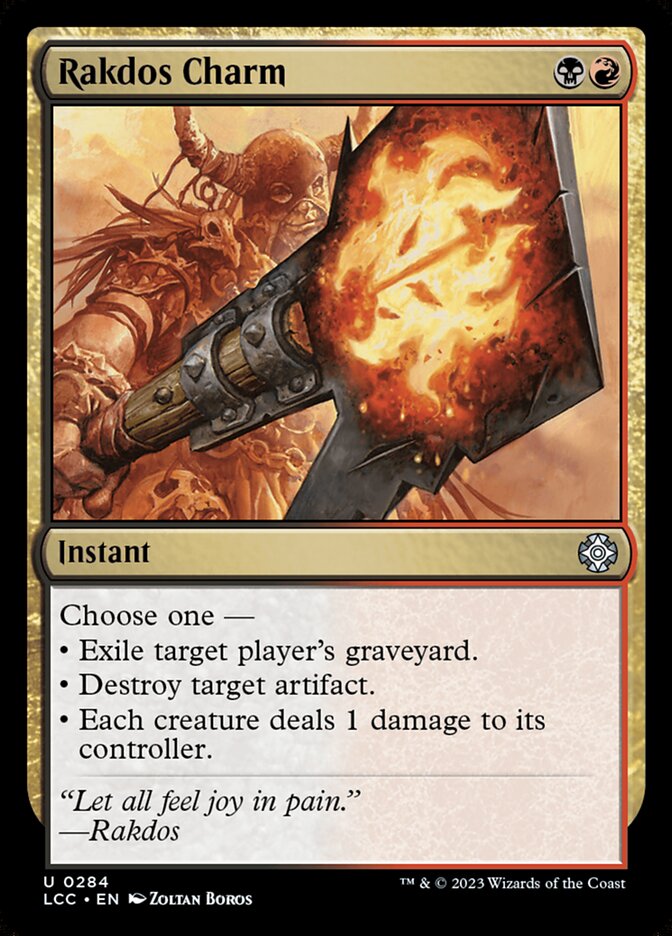 Rakdos Charm [The Lost Caverns of Ixalan Commander] | Gear Gaming Fayetteville