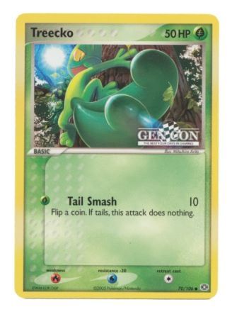 Treecko (70/106) (Gen Con The Best Four Days in Gaming Promo) [EX: Emerald] | Gear Gaming Fayetteville