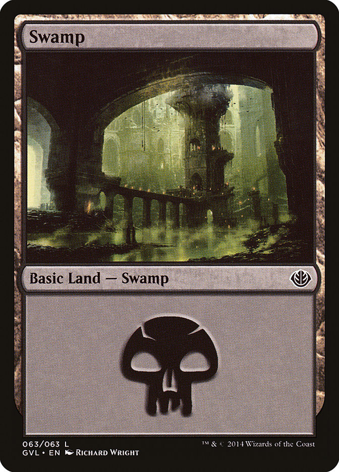 Swamp (63) (Garruk vs. Liliana) [Duel Decks Anthology] | Gear Gaming Fayetteville