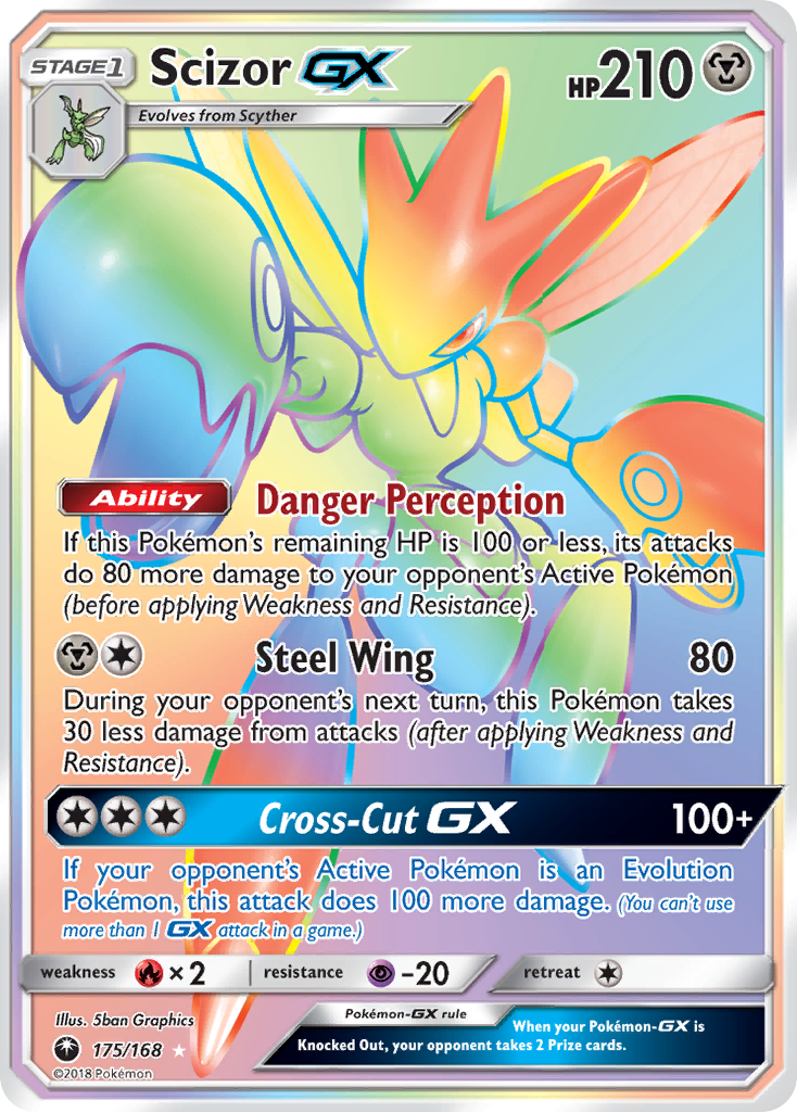 Scizor GX (175/168) [Sun & Moon: Celestial Storm] | Gear Gaming Fayetteville