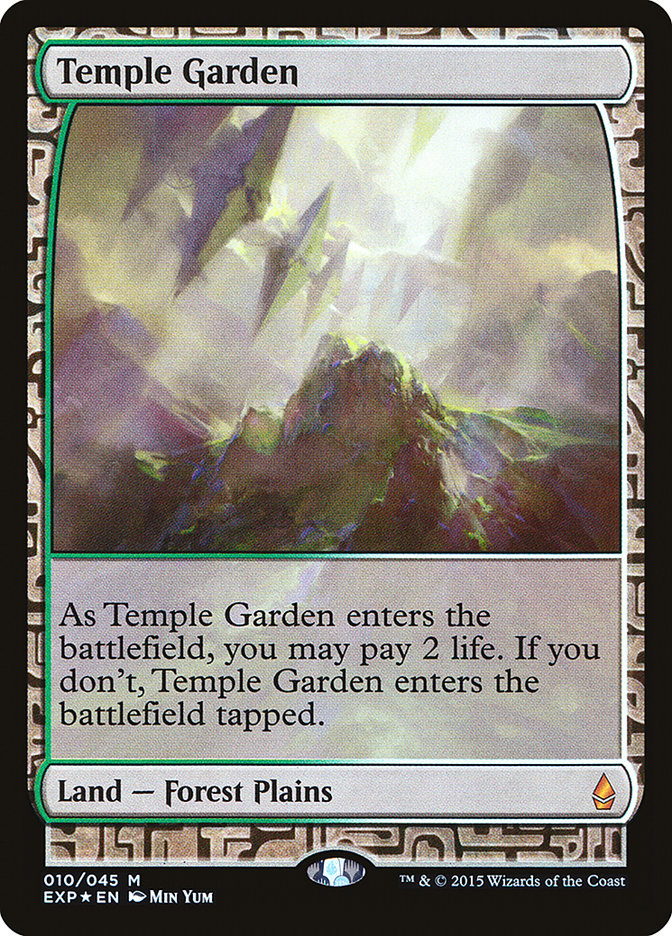 Temple Garden [Zendikar Expeditions] | Gear Gaming Fayetteville