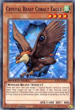 Crystal Beast Cobalt Eagle [SGX1-ENF07] Common | Gear Gaming Fayetteville