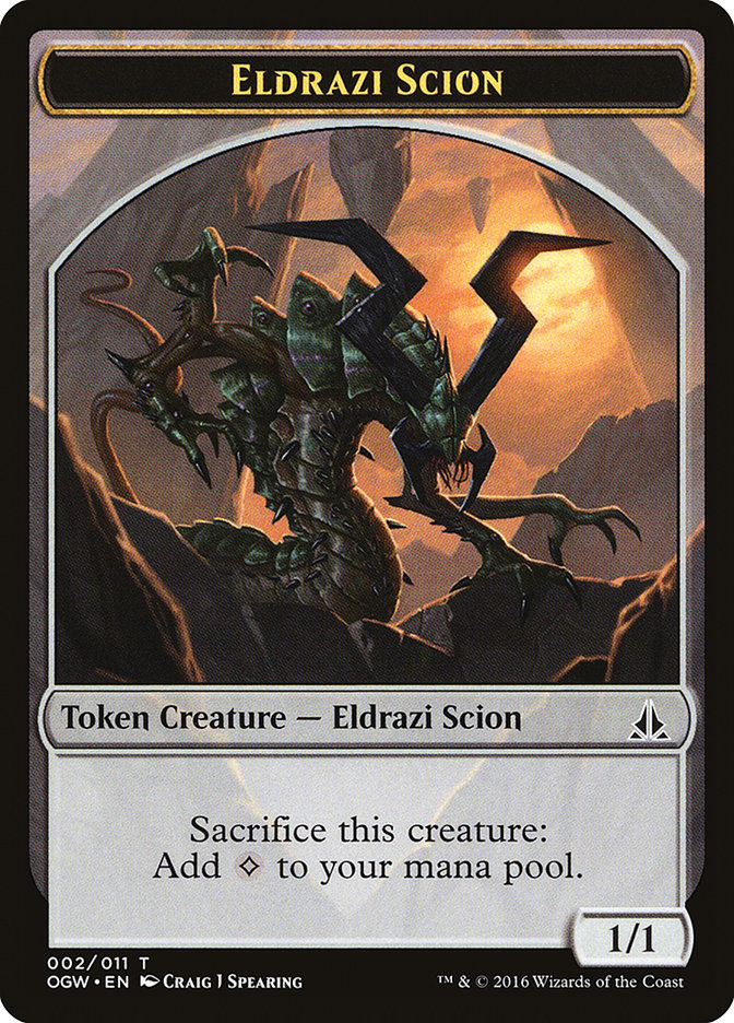 Eldrazi Scion Token (002/011) [Oath of the Gatewatch Tokens] | Gear Gaming Fayetteville