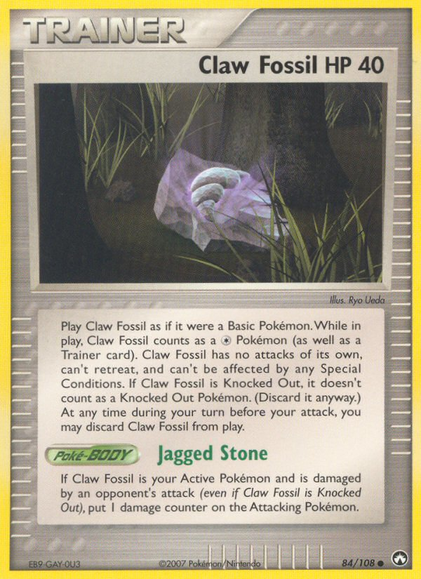 Claw Fossil (84/108) [EX: Power Keepers] | Gear Gaming Fayetteville