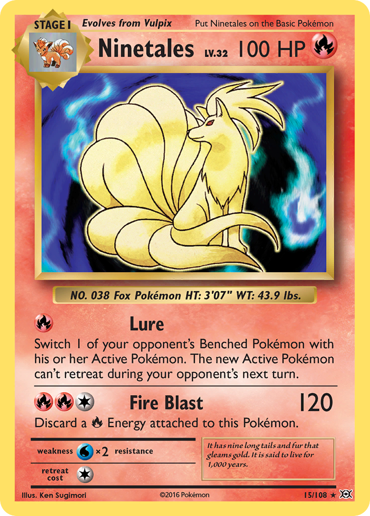 Ninetales (15/108) [XY: Evolutions] | Gear Gaming Fayetteville