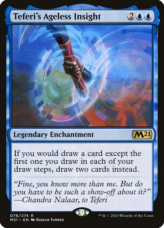 Teferi's Ageless Insight [Core Set 2021] | Gear Gaming Fayetteville