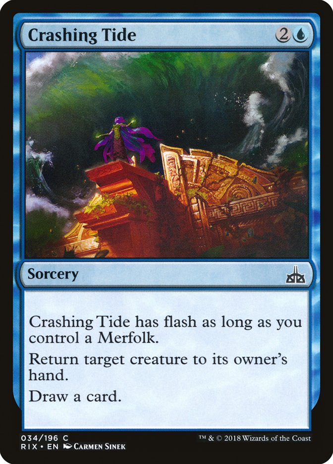 Crashing Tide [Rivals of Ixalan] | Gear Gaming Fayetteville