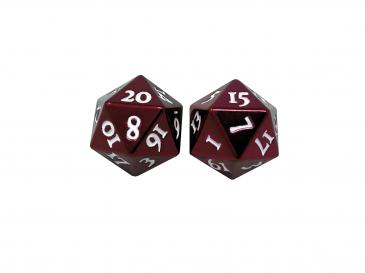 Heavy Metal D20 Dice: Red (2) | Gear Gaming Fayetteville