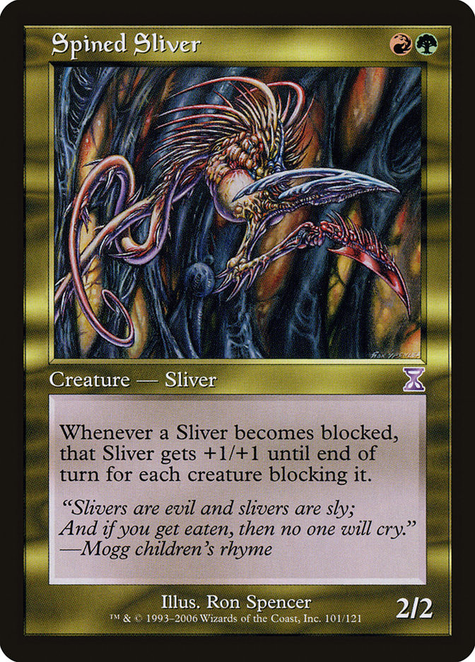 Spined Sliver [Time Spiral Timeshifted] | Gear Gaming Fayetteville