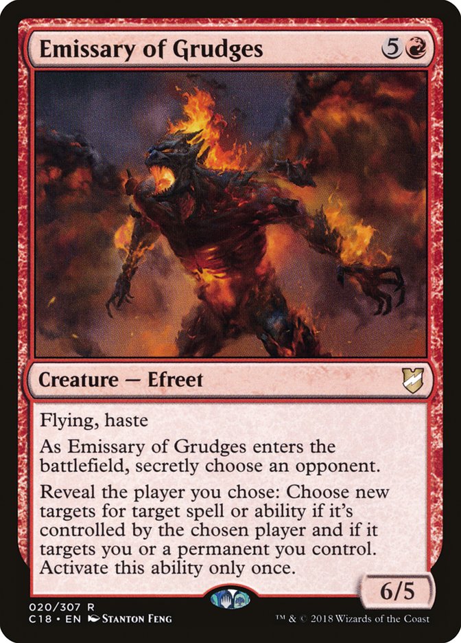 Emissary of Grudges [Commander 2018] | Gear Gaming Fayetteville