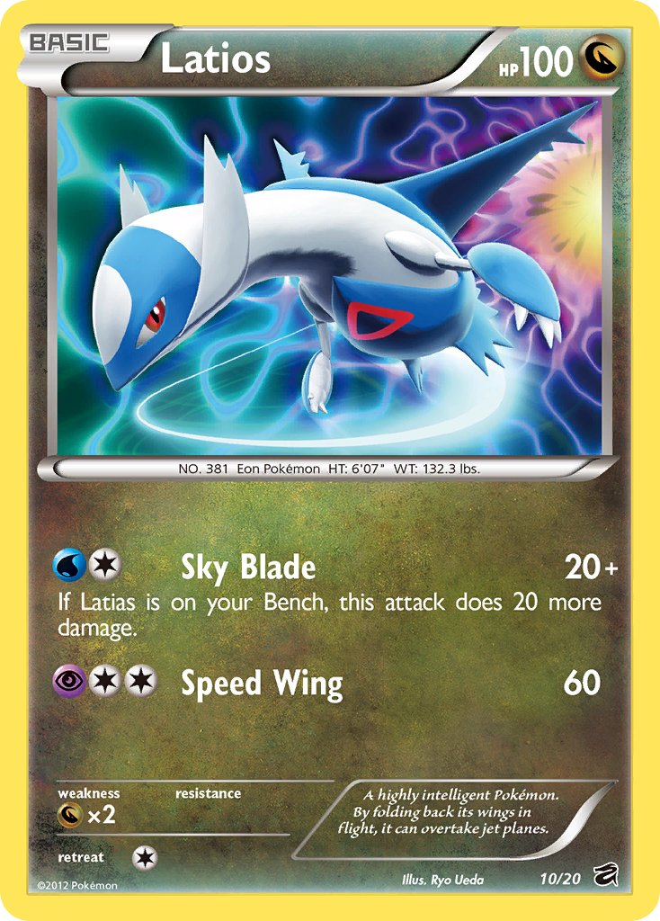 Latios (10/20) [Black & White: Dragon Vault] | Gear Gaming Fayetteville