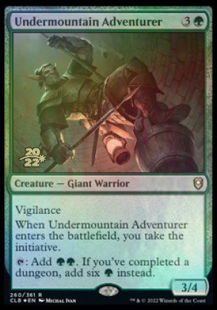 Undermountain Adventurer [Commander Legends: Battle for Baldur's Gate Prerelease Promos] | Gear Gaming Fayetteville