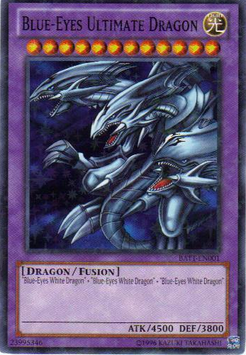 Blue-Eyes Ultimate Dragon [BATT-EN001] Starfoil Rare | Gear Gaming Fayetteville