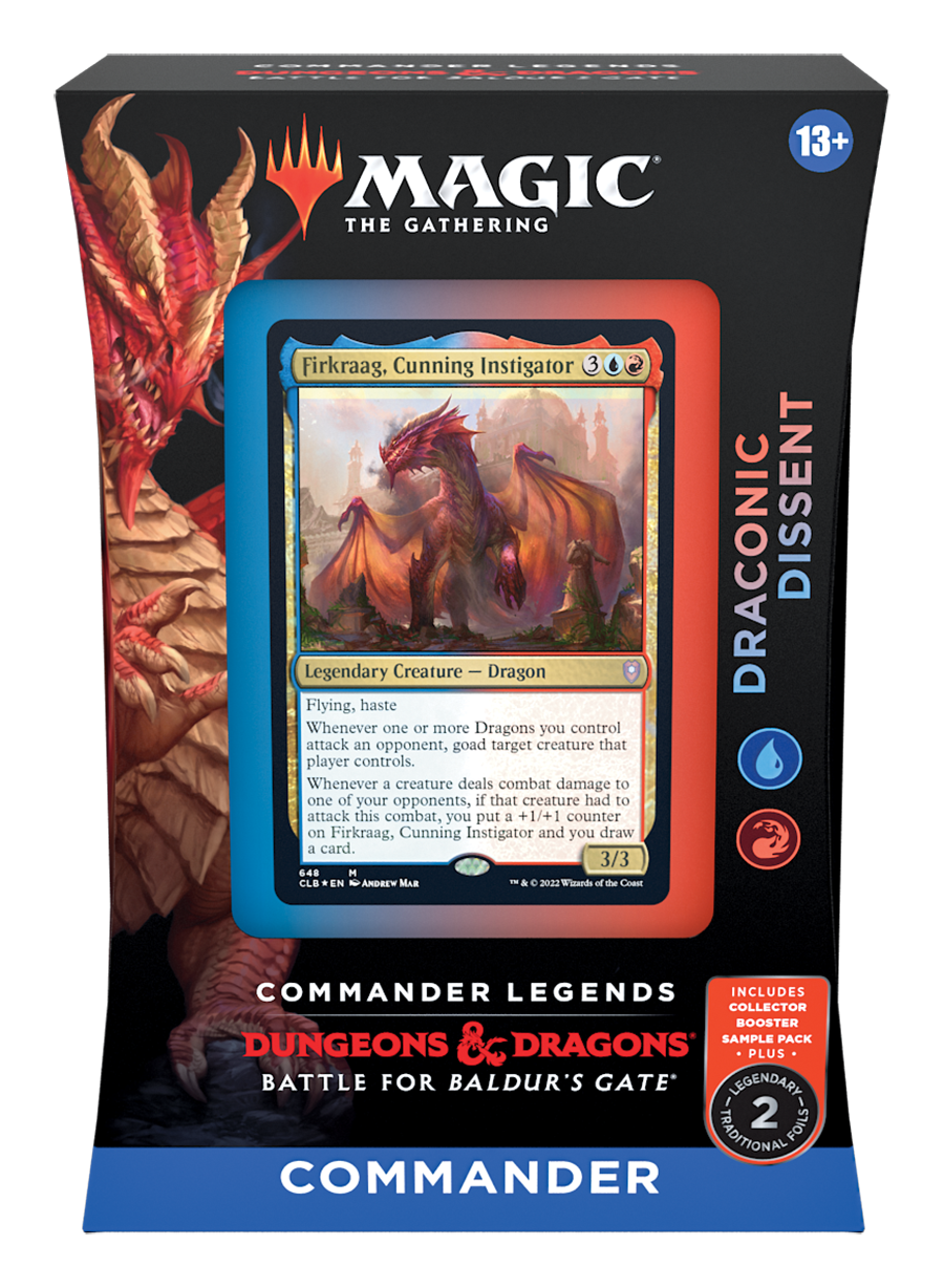 Commander Legends: Battle for Baldur's Gate - Commander Deck (Draconic Dissent) | Gear Gaming Fayetteville