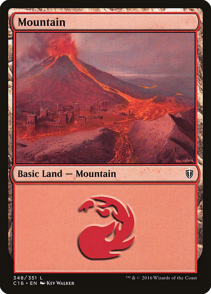 Mountain (348) [Commander 2016] | Gear Gaming Fayetteville