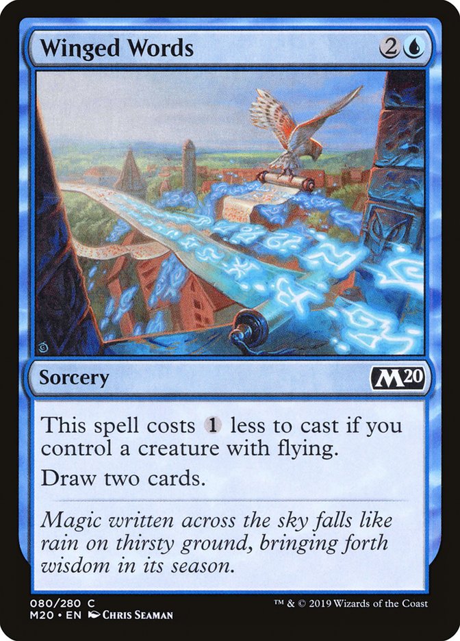 Winged Words [Core Set 2020] | Gear Gaming Fayetteville