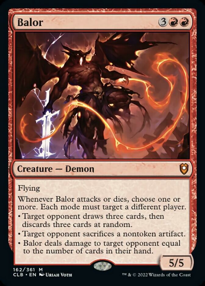 Balor [Commander Legends: Battle for Baldur's Gate] | Gear Gaming Fayetteville