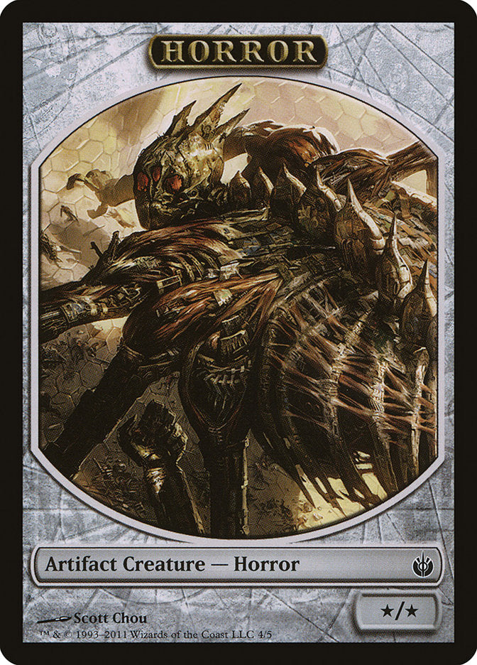 Horror Token [Mirrodin Besieged Tokens] | Gear Gaming Fayetteville