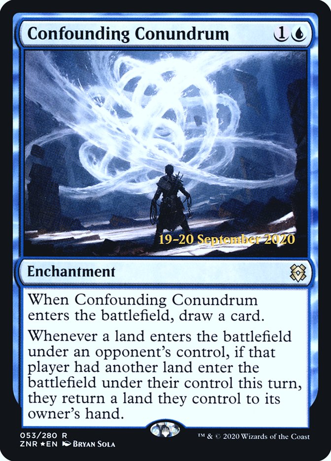 Confounding Conundrum [Zendikar Rising Prerelease Promos] | Gear Gaming Fayetteville