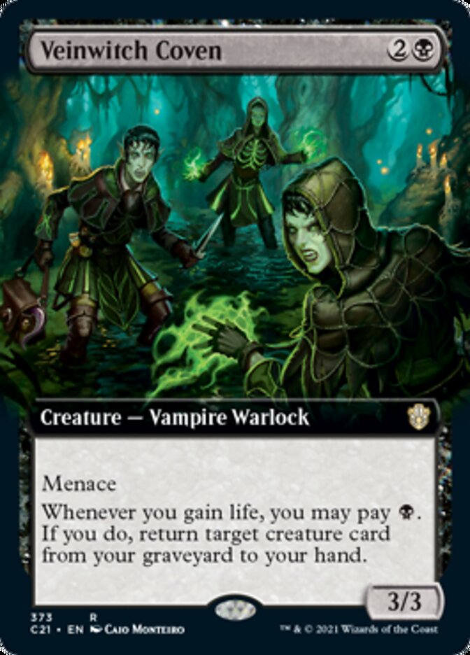 Veinwitch Coven (Extended Art) [Commander 2021] | Gear Gaming Fayetteville