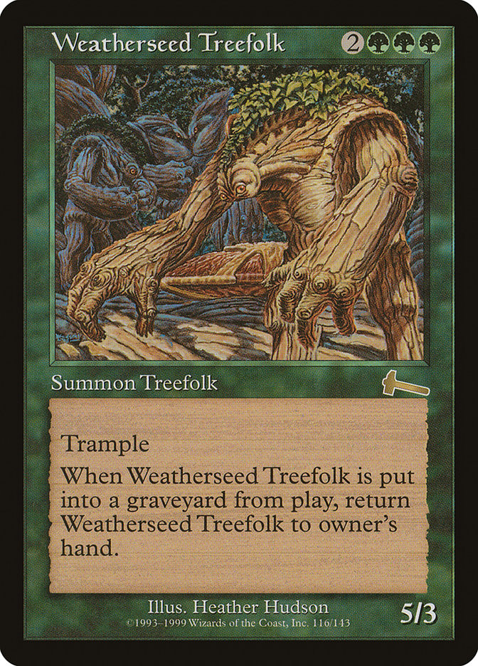 Weatherseed Treefolk [Urza's Legacy] | Gear Gaming Fayetteville