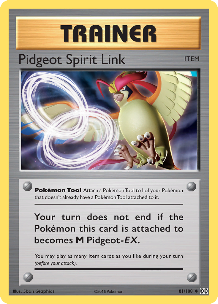 Pidgeot Spirit Link (81/108) [XY: Evolutions] | Gear Gaming Fayetteville