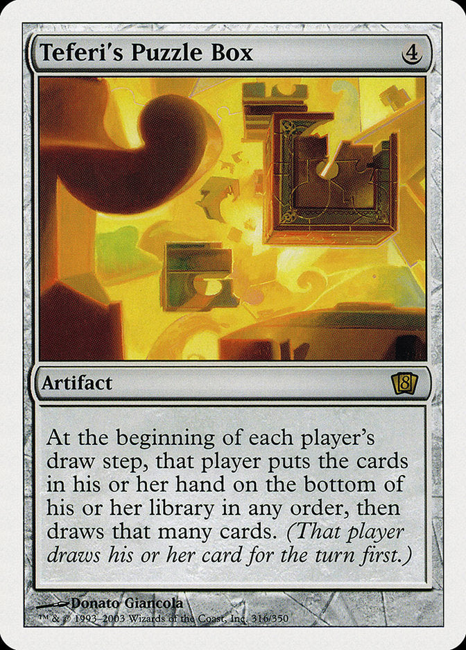 Teferi's Puzzle Box [Eighth Edition] | Gear Gaming Fayetteville