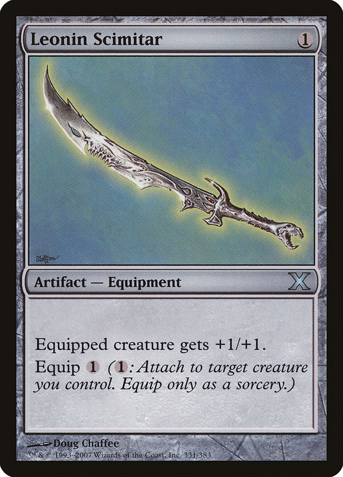 Leonin Scimitar [Tenth Edition] | Gear Gaming Fayetteville