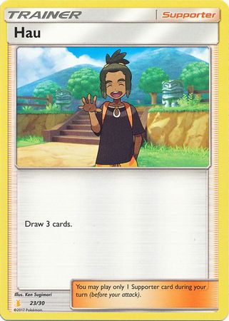 Hau (23/30) [Sun & Moon: Trainer Kit - Alolan Raichu] | Gear Gaming Fayetteville