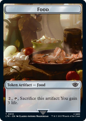 Food (10) // Human Soldier (01) Double-Sided Token [The Lord of the Rings: Tales of Middle-Earth Tokens] | Gear Gaming Fayetteville